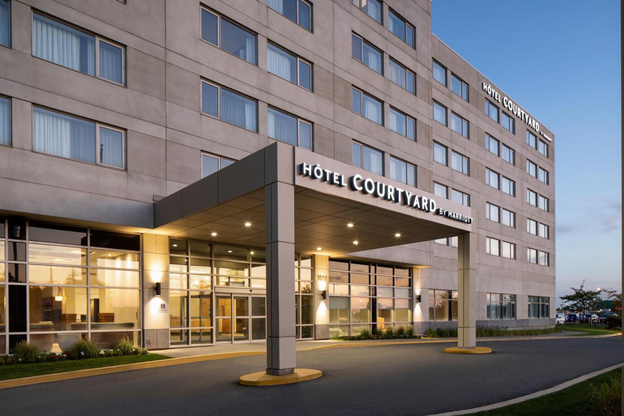 Courtyard By Marriott Montreal Airport Hotel Dorval Exterior foto